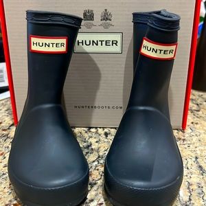 Hunter kids boots Navy Blue